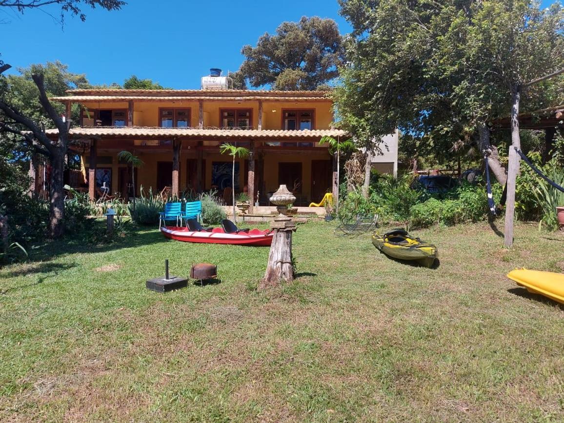 Casas E Apartamentos Da Praia, Lapinha Na Beira Do Lago Сантана-ду-Ріашу Екстер'єр фото